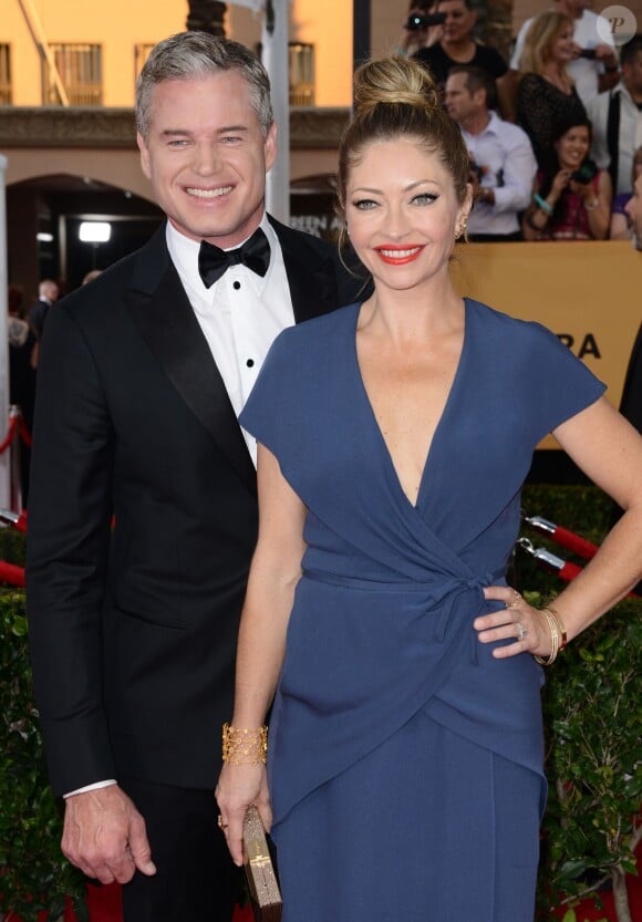 Eric Dane et Rebecca Gayheart - 21e édition des Screen Actors Guild Awards à Los Angeles le 25 janvier 2015