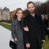 Nathalie Portman et Benjamin Millepied au musée Rodin lors du défilé Christian Dior haute couture printemps-été 2015. Paris, le 26 janvier 2015.