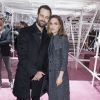 Natalie Portman et son mari Benjamin Millepied assistent au défilé Christian Dior haute couture printemps-été 2015 au musée Rodin. Paris, le 26 janvier 2015.