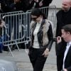 Kendall Jenner arrive au défilé Chanel Haute Couture le 27 janvier 2015