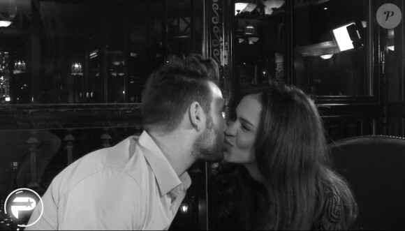 Leila Ben Khalifa et Aymeric Bonnery s'embrassent sur le tournage des vendredis Girl Power pour Trace Sport Stars se livrent à Purepeople