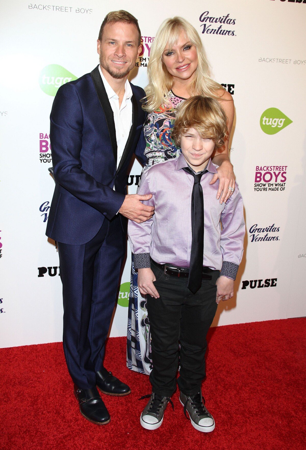 Photo : Brian Littrell, Leighanne Wallace à la première de "Backstreet
