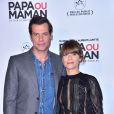Laurent Lafitte et Marina Foïs - Avant-Première du film "Papa ou Maman" au Cinéma Pathé Beaugrenelle à Paris le 26 janvier 2015.