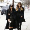Kim et Khloé Kardashian se rendent au magasin Sports Limited à Woodland Hills. Los Angeles, le 30 janvier 2015.