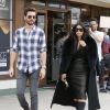 Scott Disick et Kim Kardashian quittent le magasin Sports Limited à Woodland Hills. Los Angeles, le 30 janvier 2015.