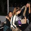 Khloé Kardashian, Cara Delevingne et Kendall Jenner arrivent au Forum pour le concert de Sam Smith. Inglewood, Los Angeles, le 29 janvier 2015.
