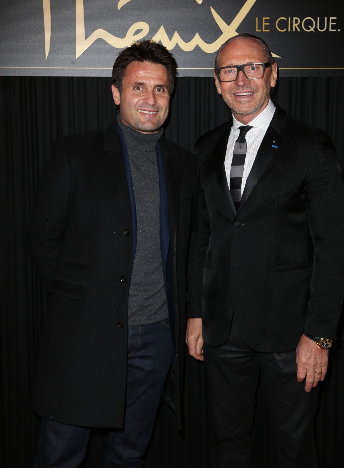 Photo Fabrice Santoro et Alain Pacherie (président fondateur du