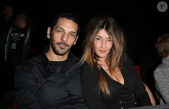 Tomer Sisley et sa compagne Karine Machado à la Soirée de remise des prix du 36ème Festival Mondial du Cirque de Demain au Cirque Phenix à Paris, le 1er février 2015. 