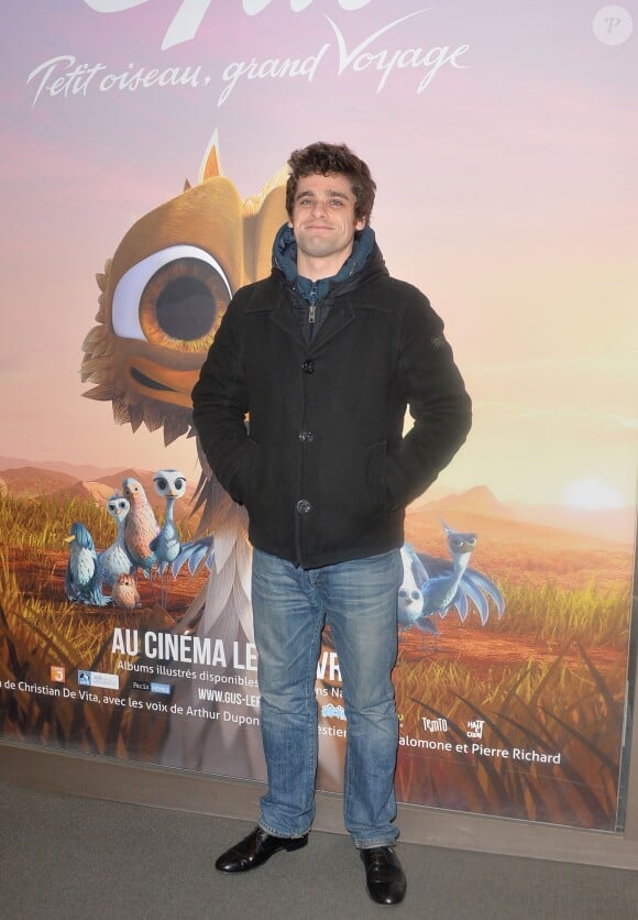 Arthur Dupont - Avant-première du film Gus, petit oiseau, grand voyage à l'UGC Normandie à Paris Le 1er février 2015