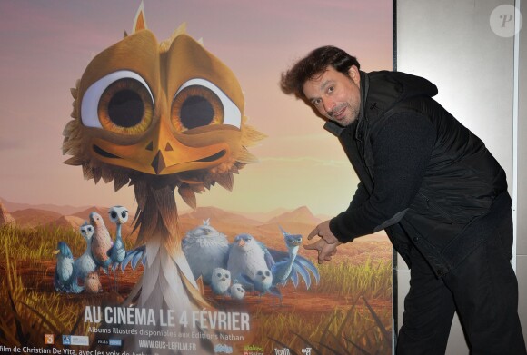 Bruno Salomone - Avant-première du film Gus, petit oiseau, grand voyage à l'UGC Normandie à Paris Le 1er février 2015