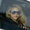 Shakira et Gerard Piqué quittent la maternité avec leur nouveau né Sasha et Milan (2 ans) à Barcelone le 2 février 2015.