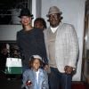Bobby Brown, son épouse Alicia et leur fils Cassius (5 ans) à Los Angeles, le 6 mai 2014.