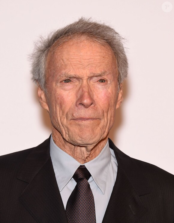 Clint Eastwood - Photocall lors du déjeuner pour les nommés aux Oscars à l'hôtel Hilton à Los Angeles, le 2 février 2015.