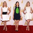 Le dîner des Oscars 2015 avec notamment Marion Cotillard, Rosamund Pike et Reese Witherspoon, à Beverly Hills, le 2 février 2015.