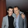Charles Berling et son fils Emile lors de l'avant-première du film comme un homme à Paris le 10 juin 2012