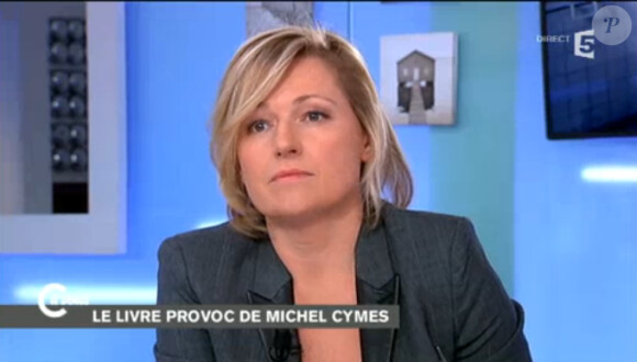Anne-Elisabeth Lemoine, dans C à vous, le mardi 3 février 2015 sur France 5.