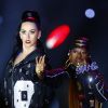 Katy Perry et Missy Elliott - Halftime show du Super Bowl à Phoenix en Arizona, le 1er février 2015.