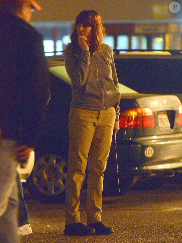 Julia Roberts sur le tournage du film "The Secret in Their Eyes" à Los Angeles, le 3 février 2015.