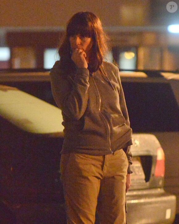 Julia Roberts sur le tournage du film "The Secret in Their Eyes" à Los Angeles, le 3 février 2015.