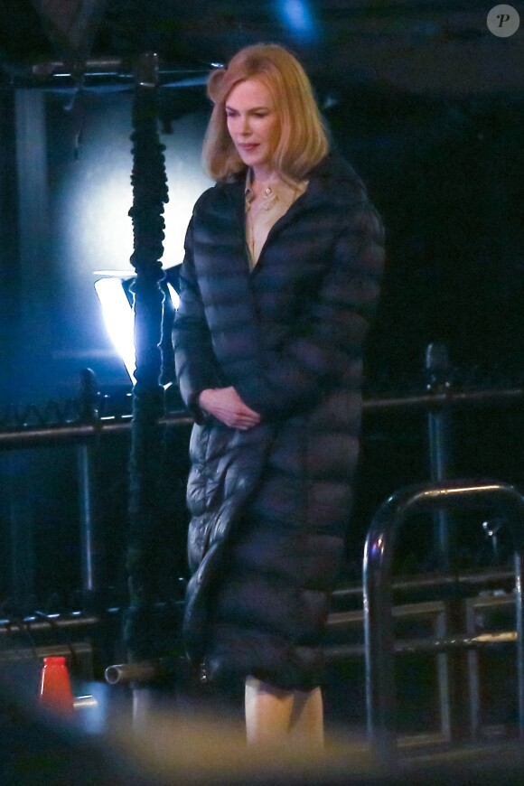 Nicole Kidman tourne son dernier film et se dévoile chic et glam à Los Angeles, le 3 février 2015.