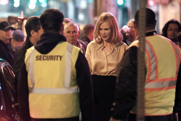 Nicole Kidman tourne son dernier film et se dévoile chic et glam à Los Angeles, le 3 février 2015.