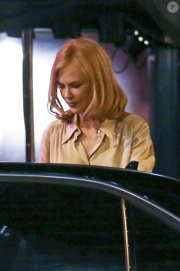 Nicole Kidman tourne son dernier film et se dévoile chic et glam à Los Angeles, le 3 février 2015.