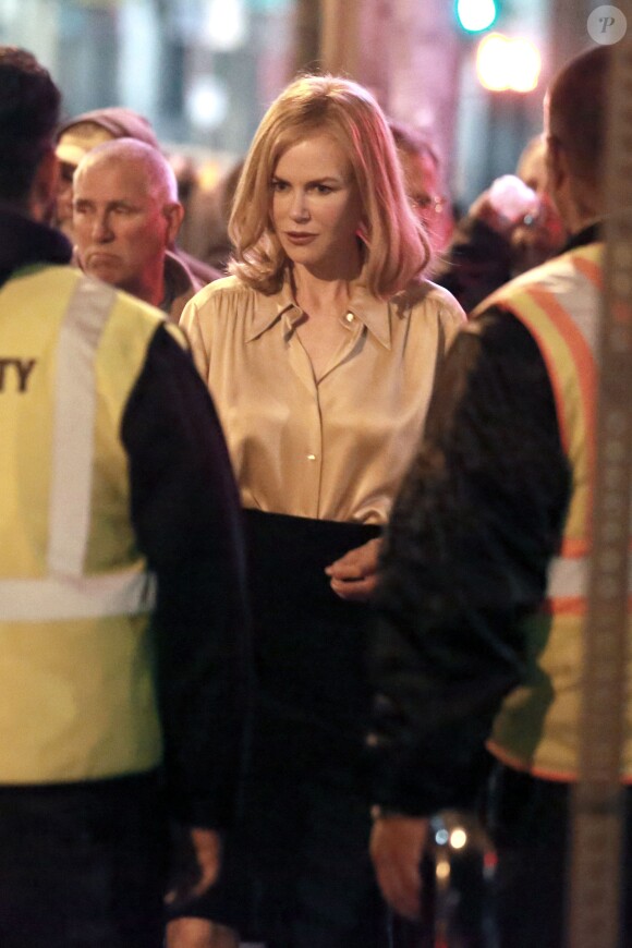 Nicole Kidman tourne son dernier film et se dévoile chic et glam à Los Angeles, le 3 février 2015.