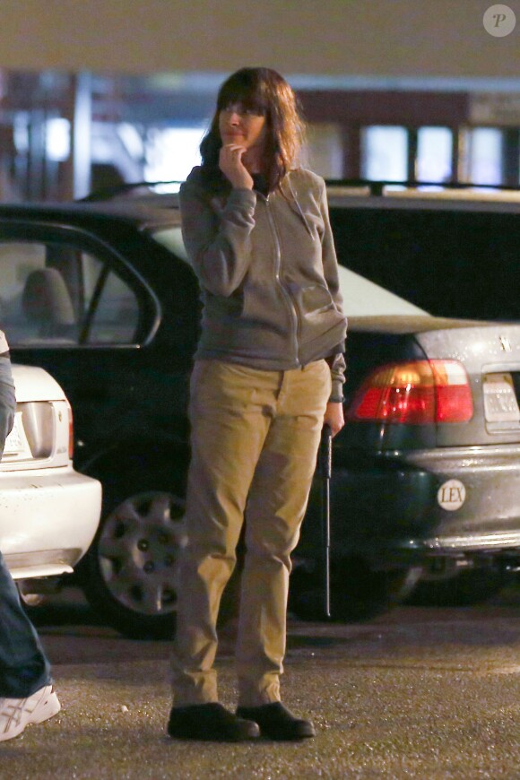 Julia Roberts tourne une séquence du film The Secret In Their Eyes à Los Angeles, le 3 février 2015.