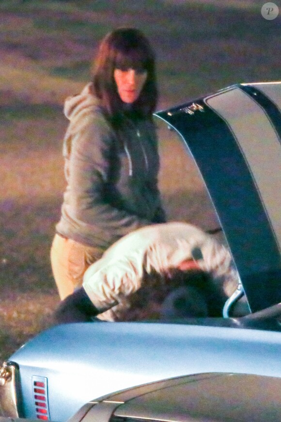 Julia Roberts tourne une séquence du film The Secret In Their Eyes à Los Angeles, le 3 février 2015.