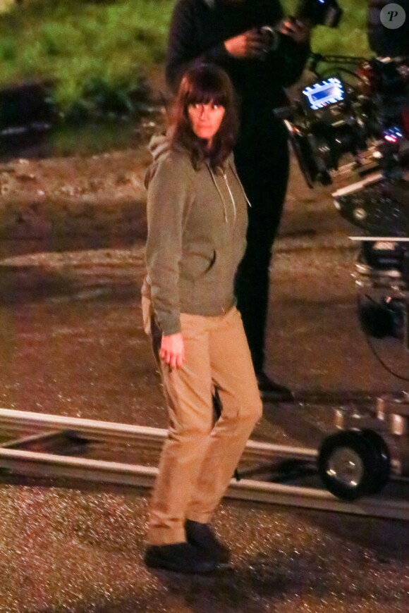 Julia Roberts tourne une séquence du film The Secret In Their Eyes à Los Angeles, le 3 février 2015.