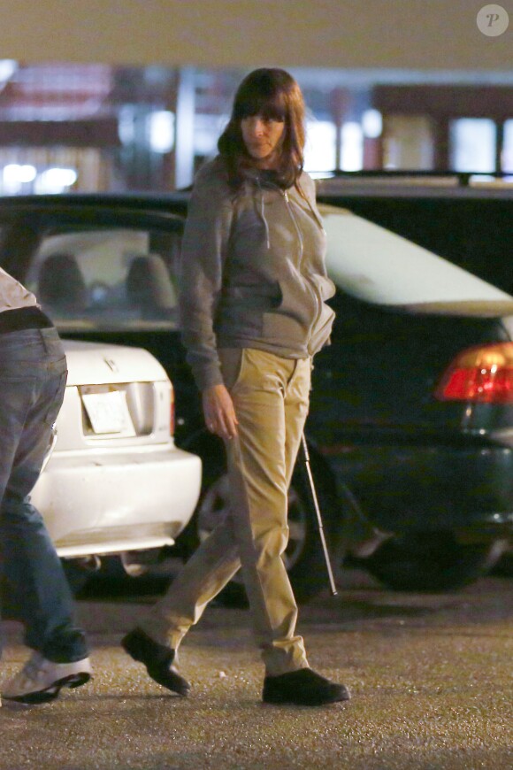 Julia Roberts tourne une séquence du film The Secret In Their Eyes à Los Angeles, le 3 février 2015.