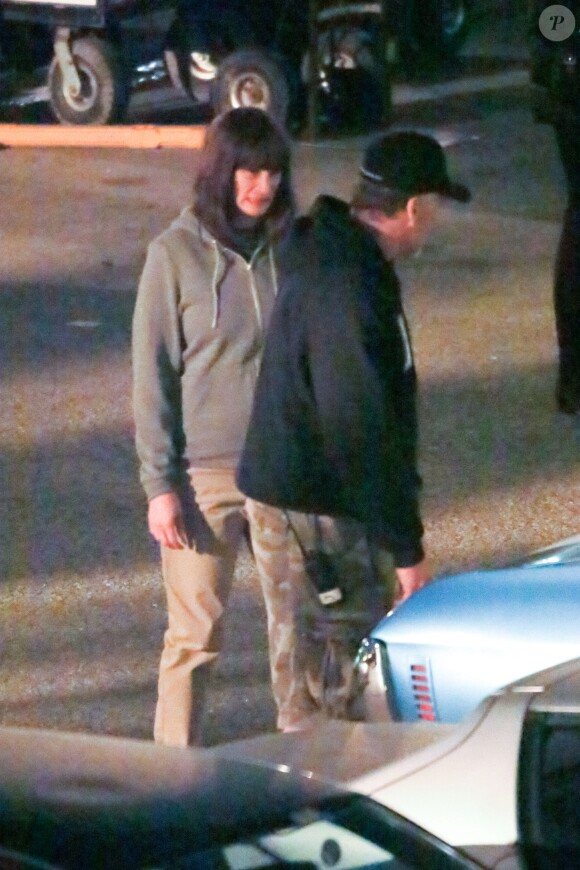 Julia Roberts tourne une séquence du film The Secret In Their Eyes à Los Angeles, le 3 février 2015.