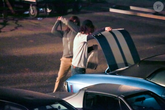 Julia Roberts tourne une séquence du film The Secret In Their Eyes à Los Angeles, le 3 février 2015.