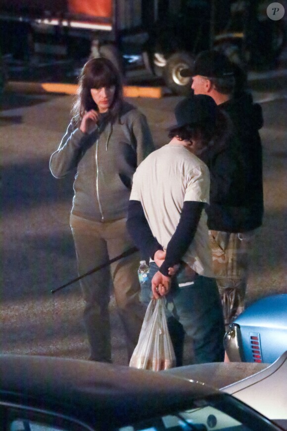 Julia Roberts tourne une séquence du film The Secret In Their Eyes à Los Angeles, le 3 février 2015.