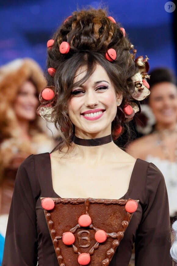 Marie-Ange Casalta - Défilé du 20e salon du chocolat 2014 au parc des expositions de la Porte de Versailles à Paris le 28 octobre 2014.