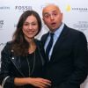 Exclusif - Marie-Ange Casalta et son mari Romuald Boulanger - Inauguration du Chess Hotel au 6 Rue du Helder en partenariat avec Crush Magazine à Paris, le 10 octobre 2014.