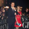 Carson Daly, Natalie Morales - Projection du film "50 nuances de Grey" à New York, le 6 février 2015.