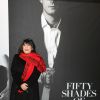 E.L. James - Projection du film "50 nuances de Grey" à New York, le 6 février 2015.