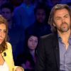 Léa Salamé et Aymeric Caron, dans On n'est pas couché sur France 2, le samedi 7 février 2015.