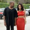 Kanye West et Kim Kardashian à la soirée pré-Grammy de Roc Nation à Beverly Hills, le 7 février 2015.