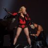 Madonna interprète son single "Linving for Love" lors de la 57e édition des Grammy Awards, le 8 février 2015 à Los Angeles.