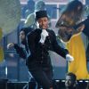 Pharrell Williams - Happy - cérémonie des Grammy Awards à Los Angeles, le 8 février 2015.