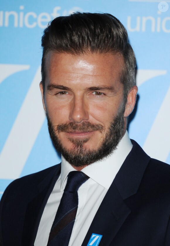 David Beckham était à Londres au siège de Google le 9 février 2015 où il a annoncé la création d'un fond à son nom, le 7 : The David Beckham UNICEF Fund
