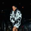Rihanna arrive au restaurant Giorgio Baldi à Santa Monica. Le 10 février 2015.