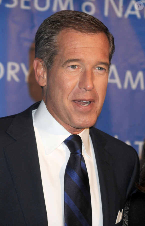 Brian Williams à New York, le 20 novembre 2011.