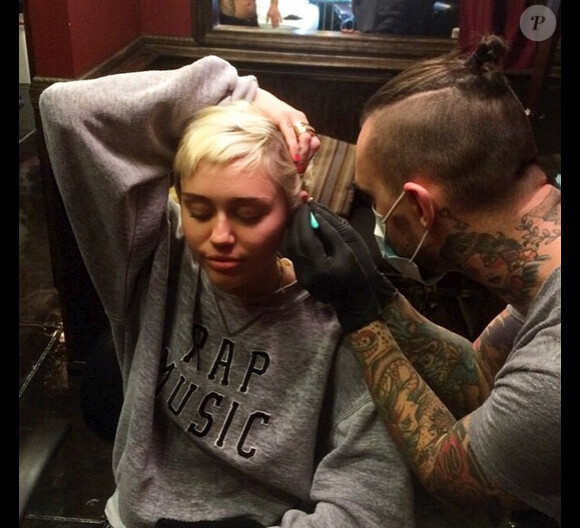 Sur son compte Instagram, la chanteuse américaine Miley Cyrus a ajouté une photo le 11 février dernier.
