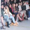 Cassie, Diddy, Jay Z, Beyoncé, Kim Kardasian, Anna Wintour, Virginia Smith, Hailey Baldwin et Russell Simmons assistent à la présentation de la collection YEEZY SEASON 1 (adidas Originals x Kanye West) au studio Skylight Clarkson Square. New York, le 12 février 2015.