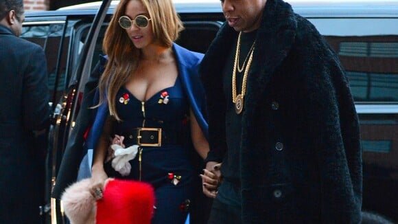Fashion Week : Beyoncé sexy avec Jay Z et Rihanna pour soutenir Kanye West