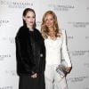 Coco Rocha et Petra Nemcova lors du défilé BCBGMaxazria automne-hiver 2015-2016 au Lincoln Center. New York, le 12 février 2015.