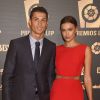 Cristiano Ronaldo et Irina Shayk à la soirée de gala de la Liga de football à Madrid en Espagne le 27 octobre 2014